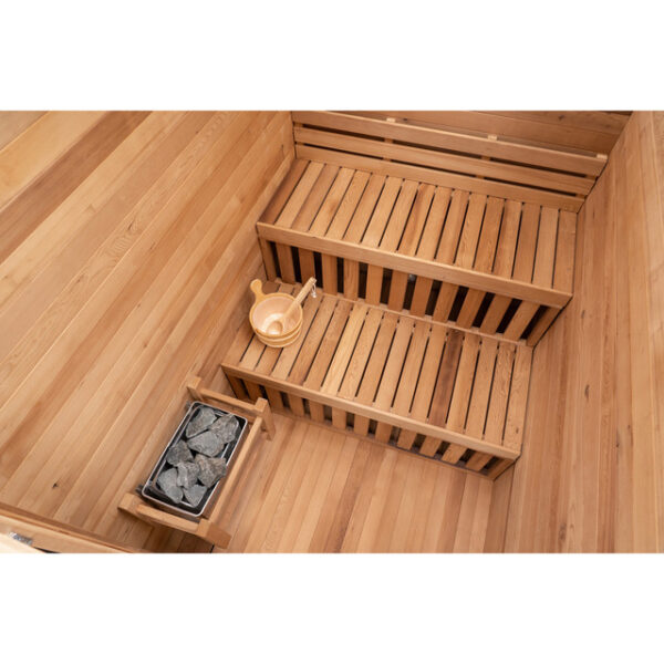 Thermowood Cabin Outdoor Sauna - 4 Person - Image 12