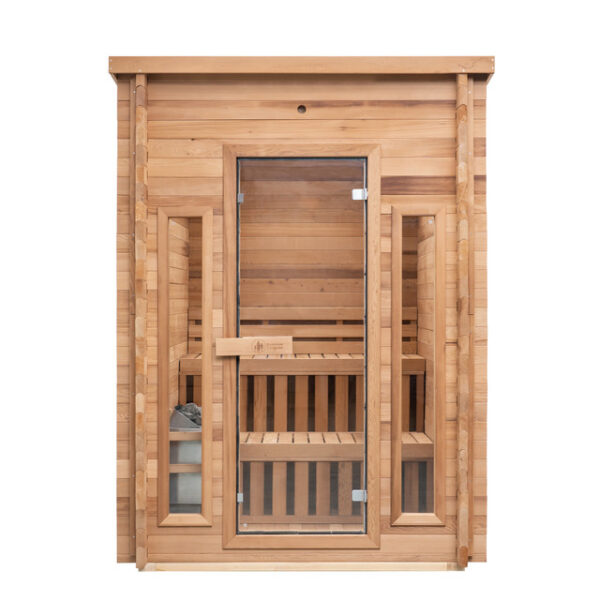 Thermowood Cabin Outdoor Sauna - 4 Person - Image 11