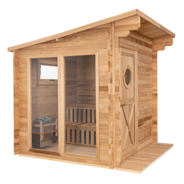 Thermowood Garden Sauna - 8 Person